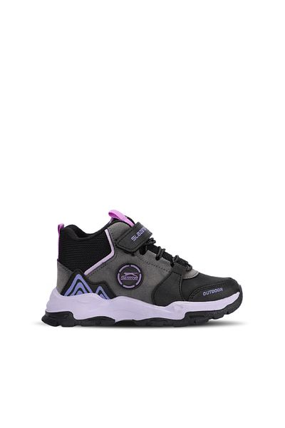 Slazenger ΕΚΔΟΣΗ Κοριτσίστικα Μποτάκια Μαύρα / Μωβ