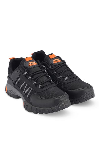 Slazenger Ανδρικά Μποτάκια Zeze Μαύρο / Πορτοκαλί