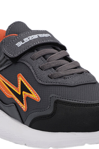 Slazenger KAORU KTN Çocuk Cırt Cırtlı Koyu Gri Günlük Spor Ayakkabısı