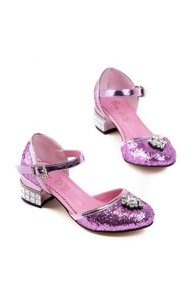 Baby DS Pink Ds Elsa Stone Heeled Shoes