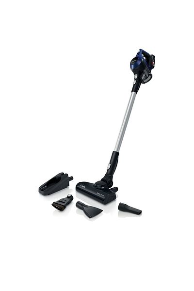 Bosch Bosch BBS611MAT Series 6 cordless upright vacuum cleaner, 2 power levels, 0.3 l, Blue