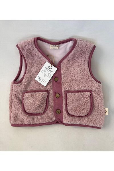Coco & Bamboo Teddy Lined Children's Vest