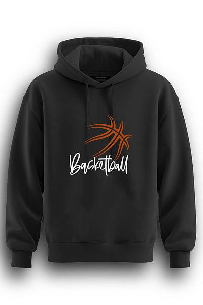 TOP GLORY Суичър с качулка и баскетболен мотив - 3 прежди BASKETR1007