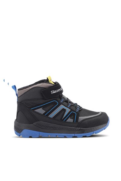 Slazenger Kephas In Boy's Boots Μαύρο / Σαξ Μπλε
