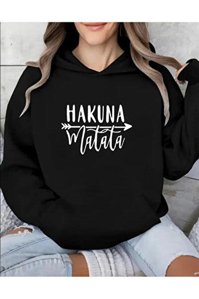 Marco Fresco سويت شيرت مطبوع عليه هاكونا ماتاتا للجنسين