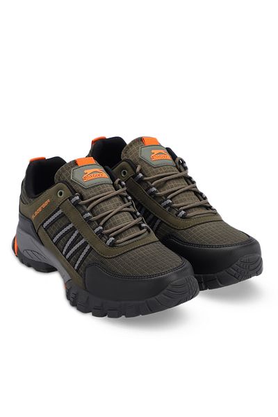 Slazenger Ανδρικά Μποτάκια Zeze Χακί / Πορτοκαλί
