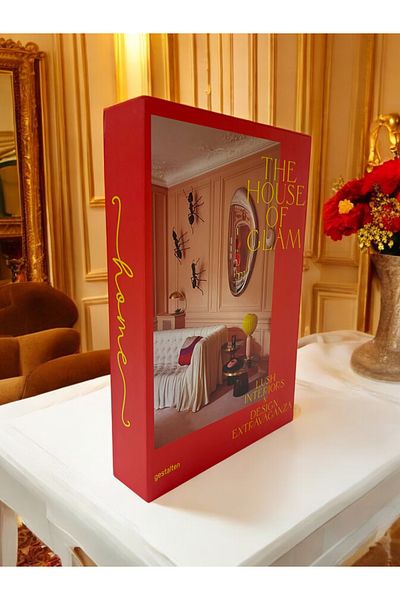 Saccura Decor House of Glam Colorful Decorative Book Box – Stylish and Functional
