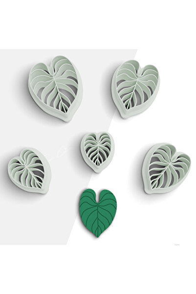 brocutters قالب قطع من طين البوليمر على شكل ورقة شجر، قالب حلق، قالب زينة، قا...