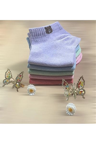 Ay-Ra Collection Комплект от 5 чифта дамски чорапи с анимационни герои