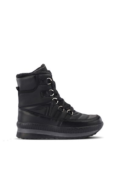 Slazenger Heidi In Girl's Boots Μαύρα