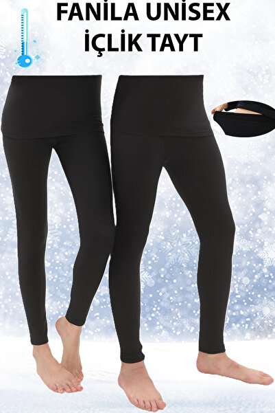 SAUNA SUIT Lenjerie de corp de iarnă, termică, unisex, din bumbac, elastică, confortabilă, în interior, jambiere, lenjerie de corp