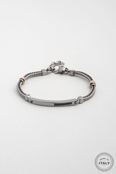 So CHIC... İtalyan Gümüş Erkek Zincir Bileklik