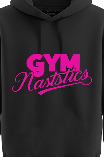 TOP GLORY Суитшърт с качулка и шарки за гимнастика - 3 прежди GYMN3003