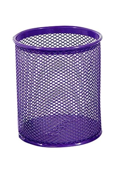 Polin Suport pentru pixuri perforat din metal violet
