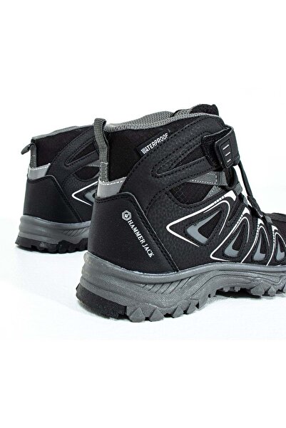 Hammer Jack 101-23206-F Celos Waterprof Outdoor Waterproof Kids Boots Black