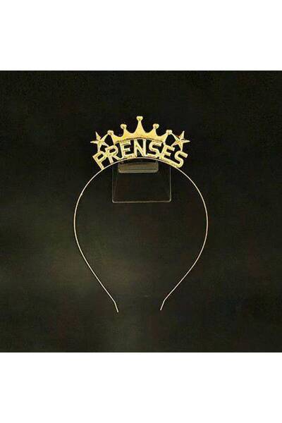 Parti Dükkanım Princess Metal Crown - Χρυσό Χρώμα