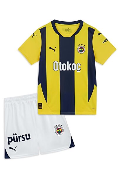Fenerbahçe S.K. Çubuklu Forma 24/25 Erkek İç Saha Forması LACİVERT-SARI