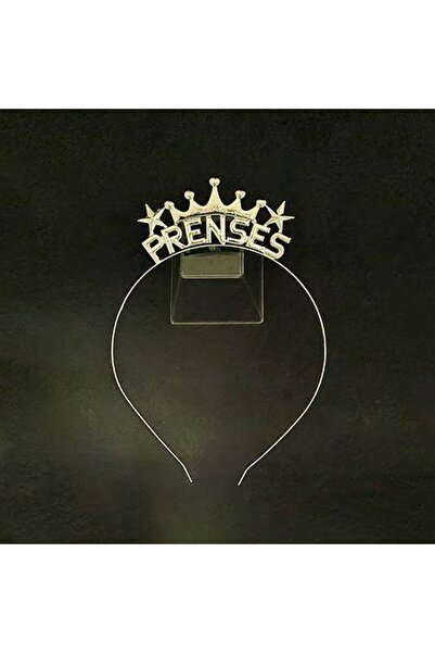 Parti Dükkanım Metalna kruna princeze - srebrna boja