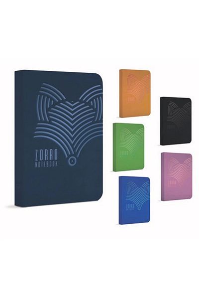Gıpta Zorro Thread Stitched Flexi Hard Cover A7 120 Yp. Lined Notebook