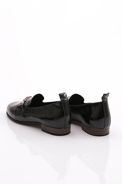 Mammamia D24ya-3470 Kadın Deri Loafer Ayakkabı