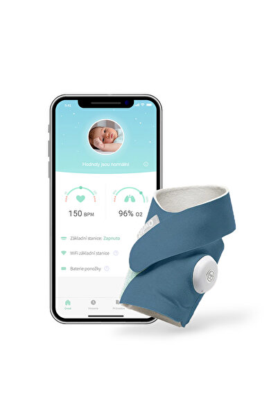 Owlet Smart Sock / Akıllı Çorap Gece Mavisi
