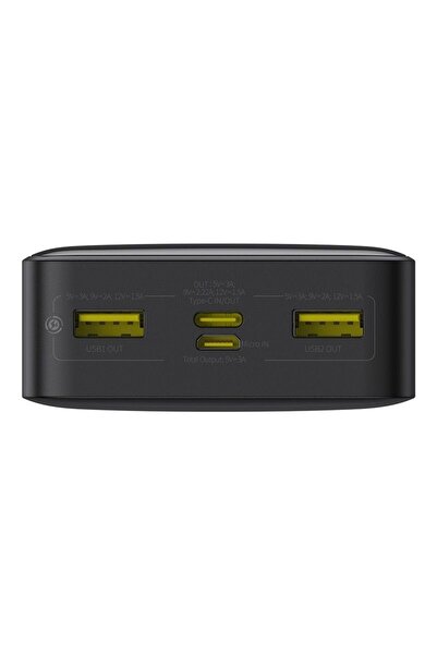 Baseus LiFePO4 Digital Display Power Bank 18400mAh 20W Cluster Black