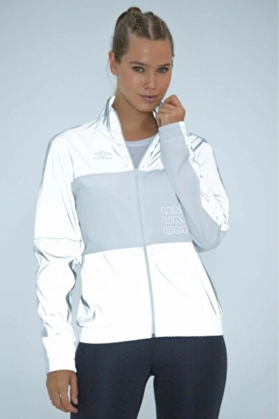 UMBRO Vc-0029 51335mu-jtv Lector Highlighter Γυναικείο αθλητικό μπουφάν ΓΚΡΙ