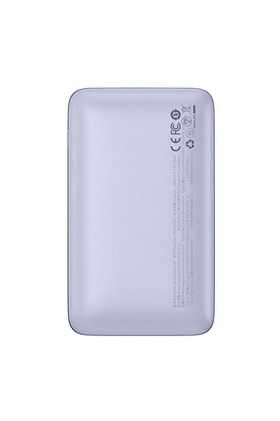 Baseus Bipow Pro Digital Display Fast Charge Power Bank 20000mAh 22.5W Purple
