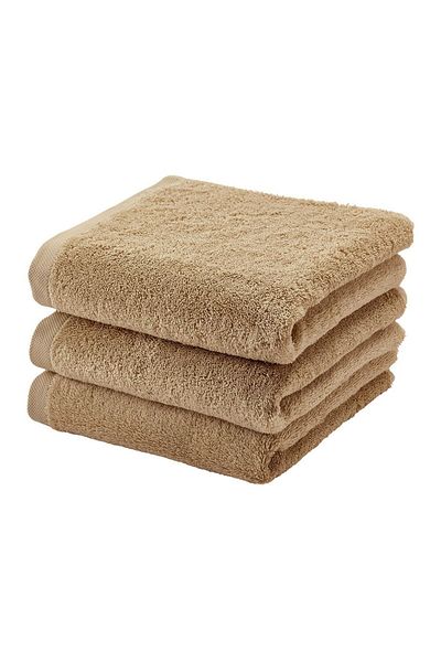 MEŞELİ TEKSTİL 3 Pieces Milk Coffee Spa Bath Sauna Hotel Towel 90x150
