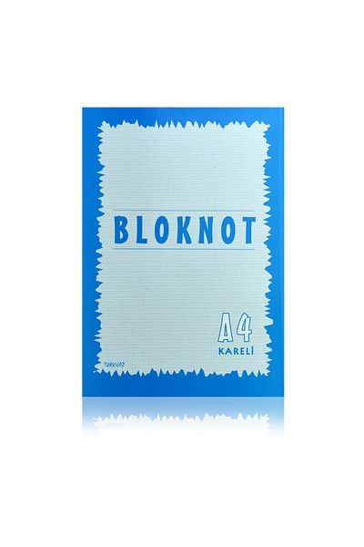 Folix A5 Striped Turquoise Memo Pad Cardboard Cover