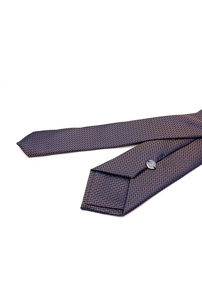 Kravatkolik Beige Slim Fit Tie - Dot Pattern Sk7997
