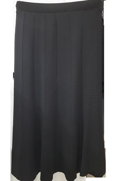 N.Y.YILDIZ Star New 1,Sinif - Plus Size Scuba Skirt with Stretch and Split Elastic