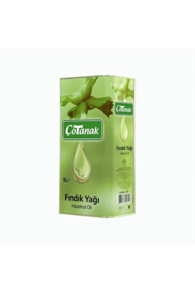 Çotanak 5 Lt Fındık Yağı
