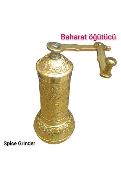 SAFİR Coffee grinder Spice Grinder Coffee Grinder Spice grinder YELLOW CASTING TILLER SAPPHIRE COPPER