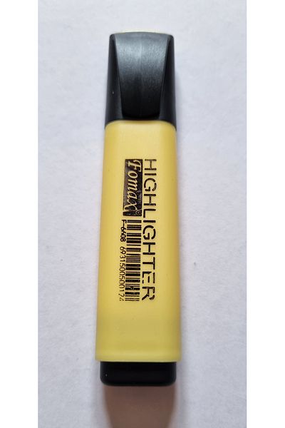Modellino Pastel Color Highlighter Fomax Soft Color That Does Not Fits Behind Paper - Color Options 1 Piece