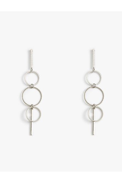 Koton Dangle Steel Earrings Geometric Shape