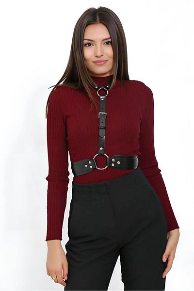 Angels Passion Dress Belt, Shirt Belt, Belt over T-Shirt