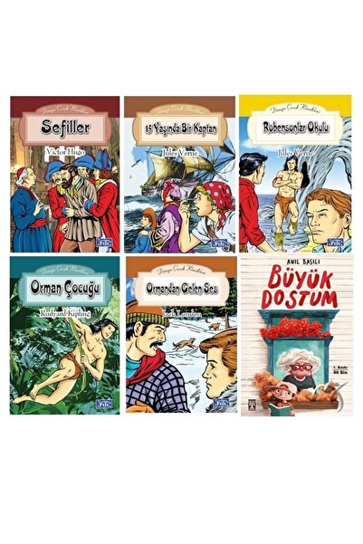 Parıltı Yayınları BÜYÜK DOSTUM,ROBENSONLAR OKULU,ORMANDAN GELEN SES ORTAOKUL ...