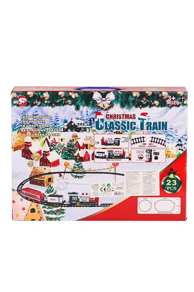 Evinso Nessiworld 8513A Lighted Smoky New Year Train Set -Karsan Toy