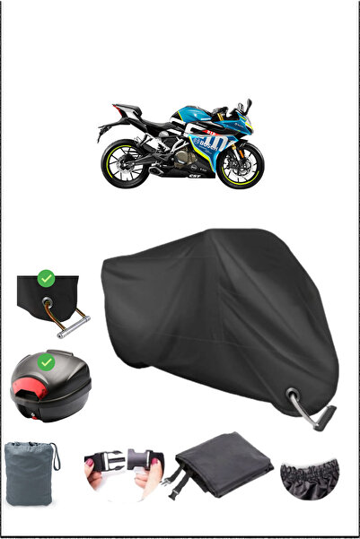 Breen SİYAH CFMOTO 250 SR ARKA ÇANTA KİLİT UYUMLU SU GEÇİRMEZ BRANDA (MOTOSİKLET)