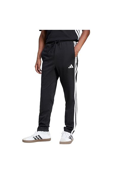 adidas Essentials 3 Stripes Single Herren-Jogginghose in Schwarz