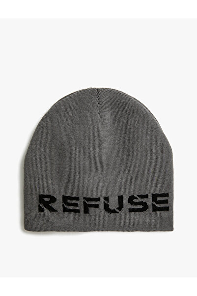 Koton Γραπτό μοτίβο μπερέ