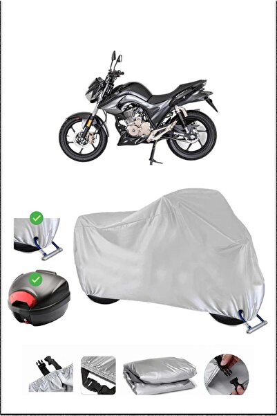 Breen MONDİAL 125DRİFT L CBS ARKA ÇANTA KİLİT UYUMLU SU GEÇİRMEZ MOTOSİKLET BRANDASI-GRİ