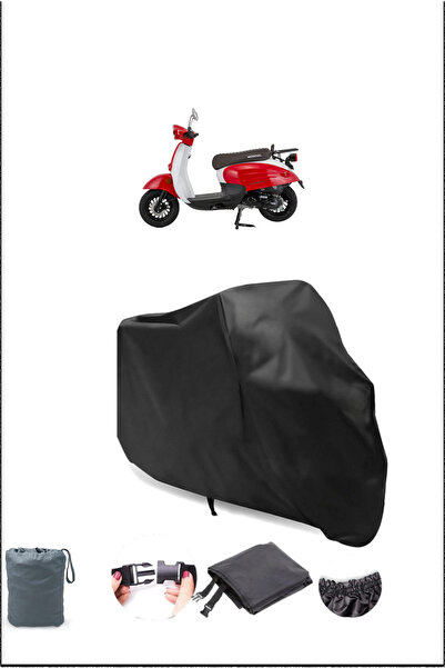 Breen SİYAH MONDİAL 50 Turismo SU GEÇİRMEZ DAYANIKLI MOTOSİKLET ÖRTÜSÜ