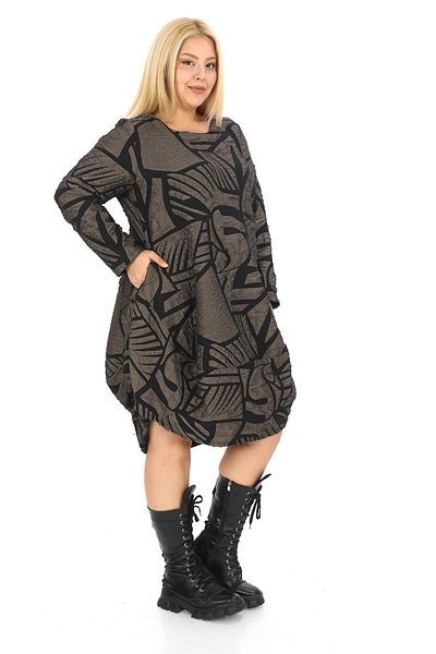 Zedd+ Plus 24635 Model Mink Dress