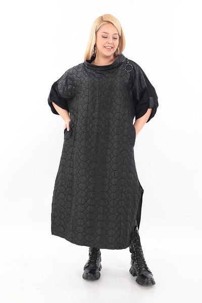 Zedd+ Plus Black Dress - 22679 Model