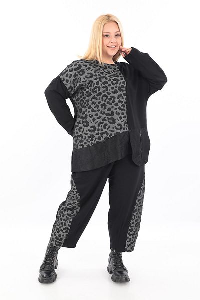 Zedd+ Plus 24657 Model Gray Tunic
