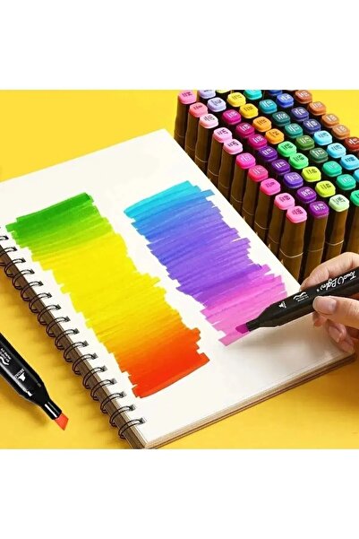 Touch Çift Uçlu Marker Kalem Seti,çantalı 120 Renk (STANDSIZ)
