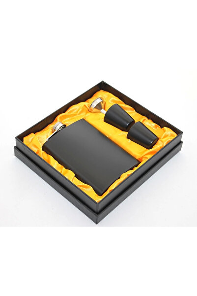 Belle Fusion Stainless steel 2 shot glass flask set alk2671