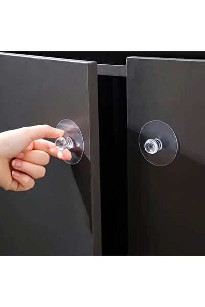 HB LİFE 6 Adet Her Eve Lazım Çekmece Klozet Dolap Kapı Düğmesi Pratik Çok Ama...